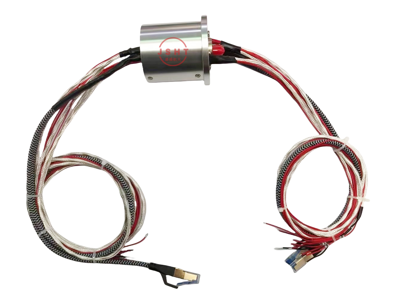 2路射頻信號與電組合滑環(huán)