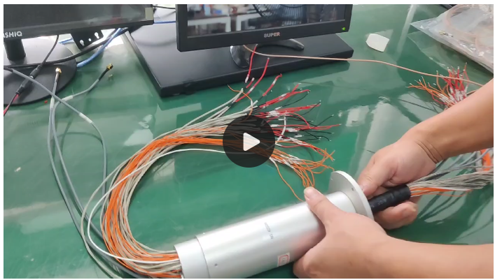 電滑環(huán)過3G-SDI高清視頻 